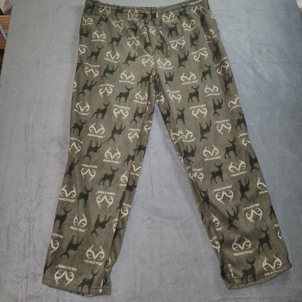 RealTree Camouflage pajama pants sweatpants‎ - mens large camo